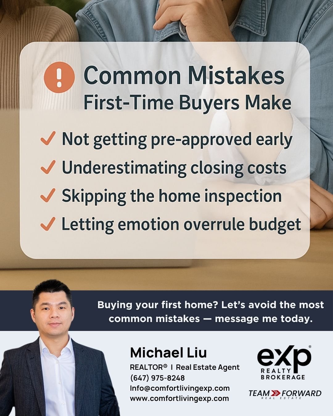 Common Mistakes First Time Buyers Make